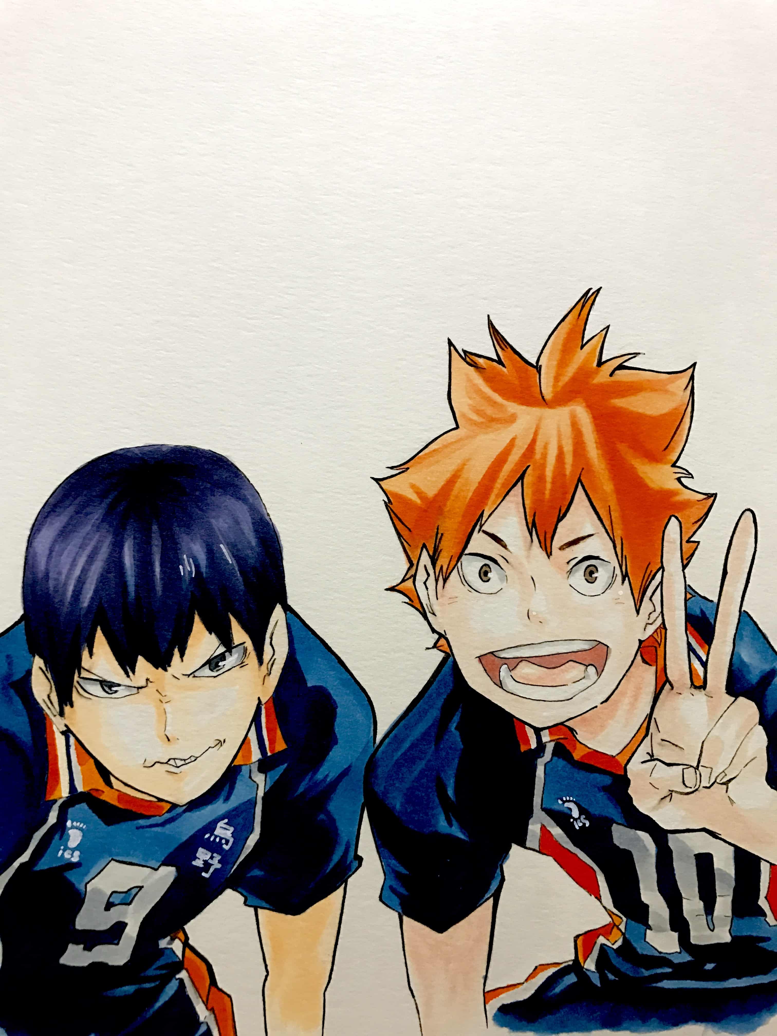 日向 影山 En イラスト Art Street アートストリート