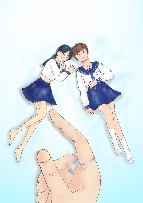 セーラー服 Illust of kisoyu medibangpaint Emo sailor_uniform