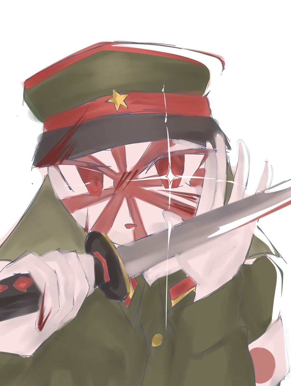 日帝 Illust of 猫宮美久璃／미쿠리  🤍🫧🩵 日帝 Countryhumans カンヒュ