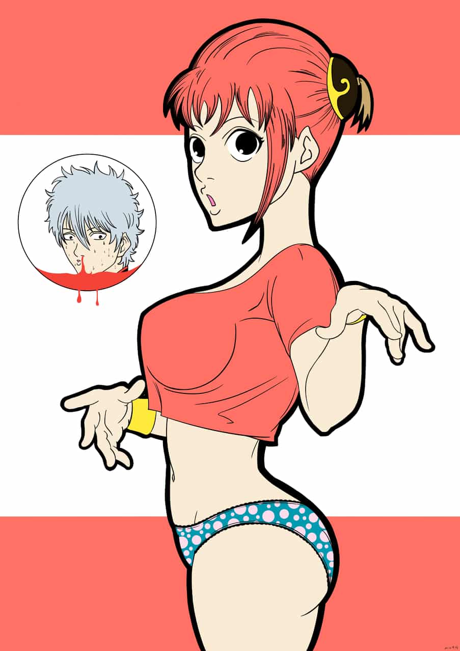 銀魂 神楽 Goodwood Illustrations Art Street