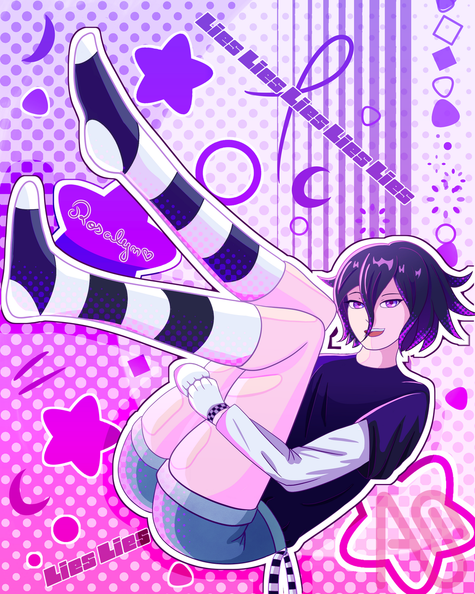 Little liar [DanganronpaV3] Illust of ȐǾŠÅĽŸŊ DanganronpaCreativeContestIllustrationCategory fanart Danganronpa DanganronpaV3 KokichiOuma