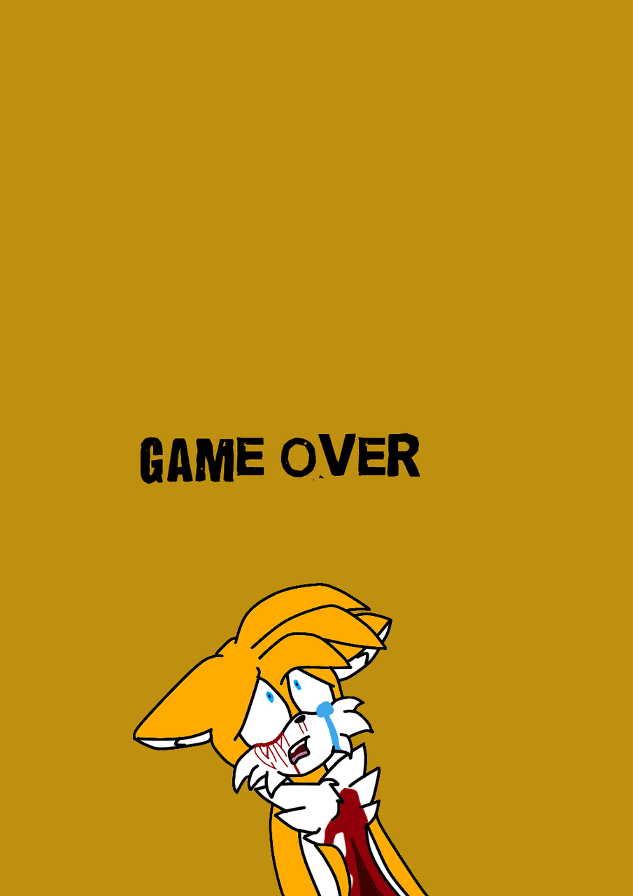 Tails Game Over EliasCoolZ Illustrations ART Street