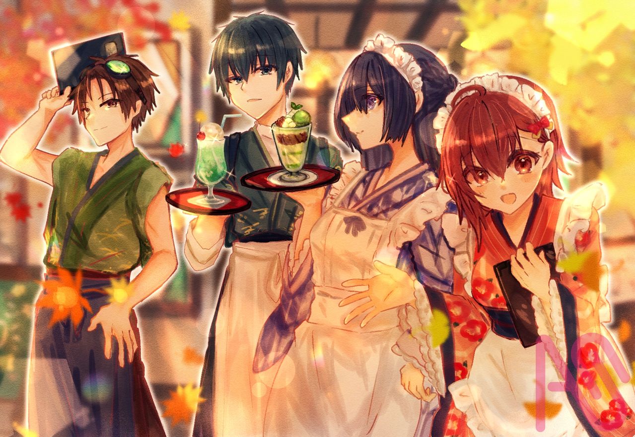 和カフェ Illust of 月見 fanfic