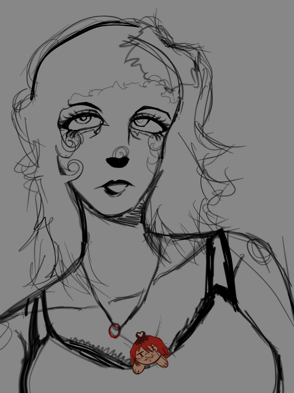 Wip dump Illust of #no1 HOLY CHEESE XD HATER!! doodle Cheese.