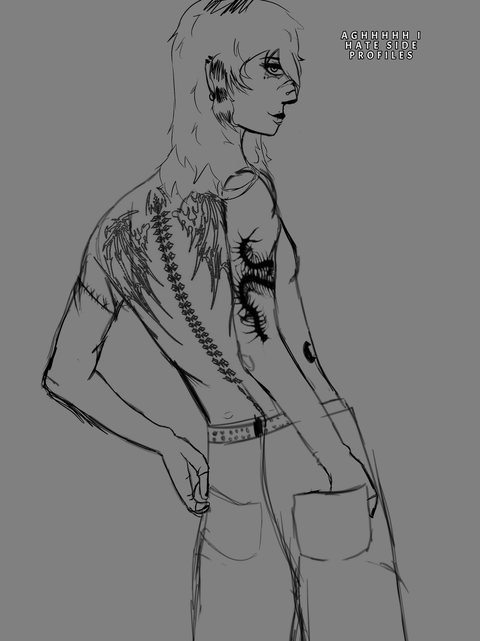 Wip dump Illust of #no1 HOLY CHEESE XD HATER!! doodle Cheese.