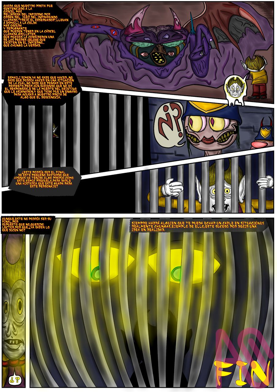 Esmaili dimon origen Illust of AIDRAUZINGS Comics art anime chibi español animeart comicart Aidrauzings Esmailidimon