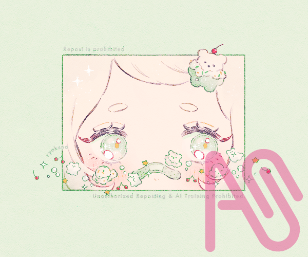 shirokuma gogo Illust of 緑乃 girl ice-cream original しろくま チェリー