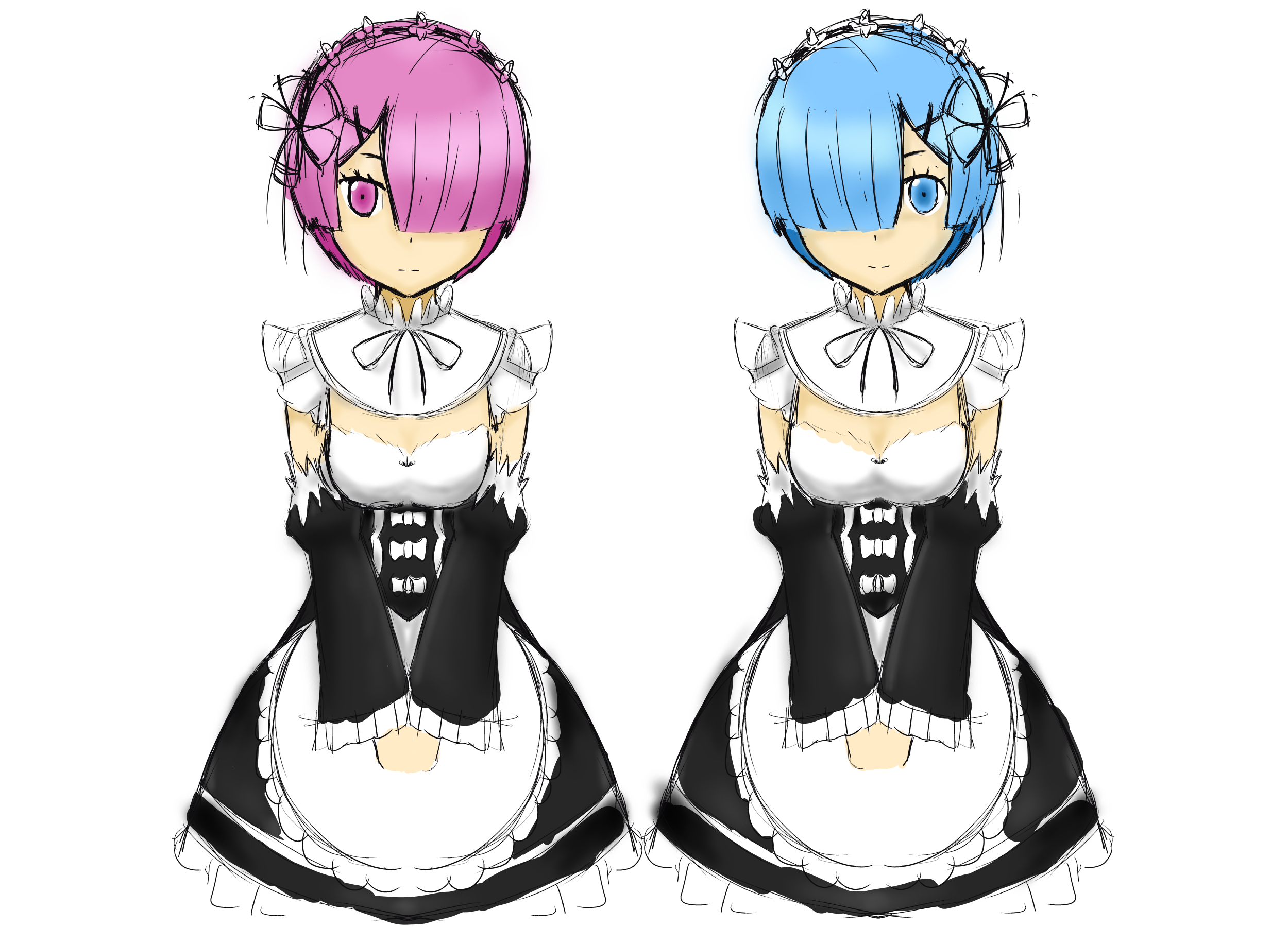 maids Fate/Zed - Illustrations ART street