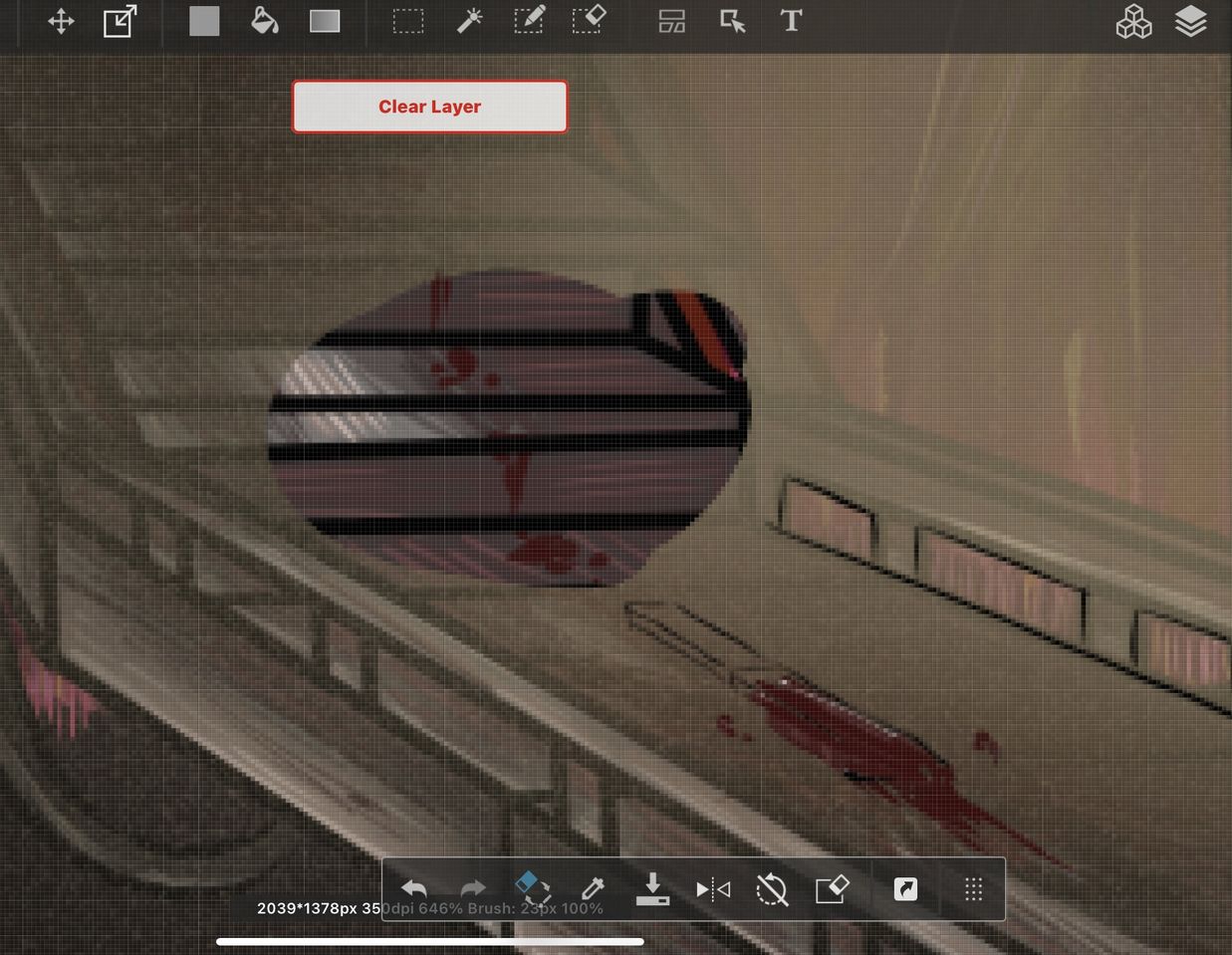 All vibrant colors hidden/lost Illust of LKMr.Raz digital inprogress