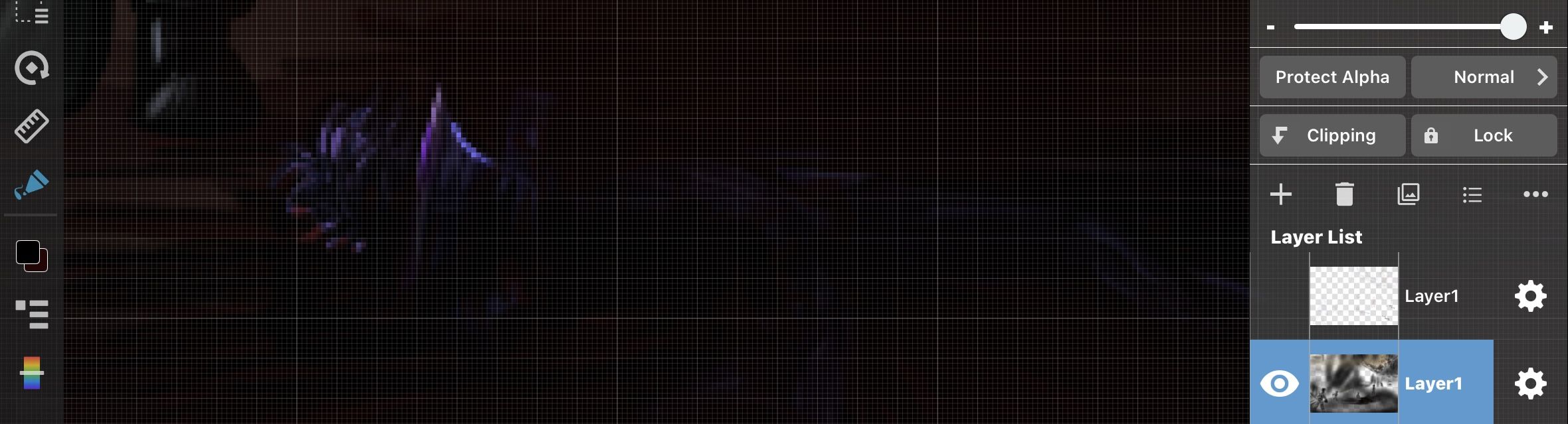 All vibrant colors hidden/lost Illust of LKMr.Raz digital inprogress