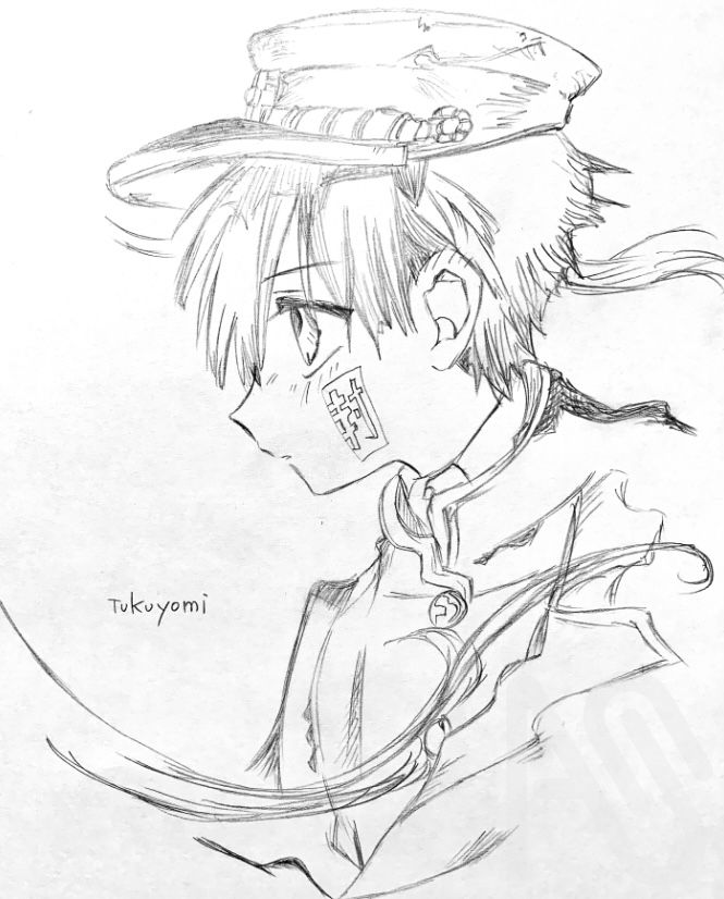 地縛少年花子くん 横顔 Tukuyomi Illustrations Art Street 地縛少年花子くん 横顔 Tukuyomi Illustrations Art Street