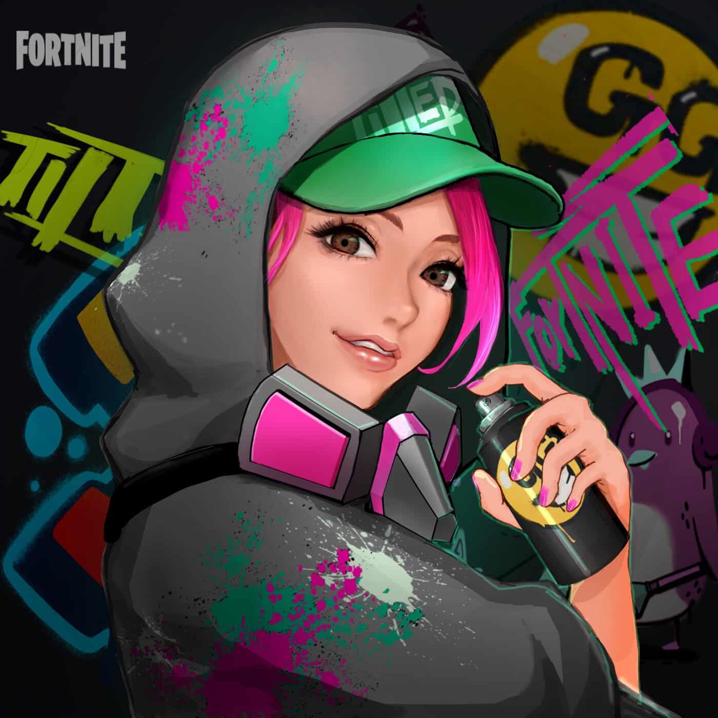 Fortnite S3 テクニーク ろっくちゃん Illustrations Art Street