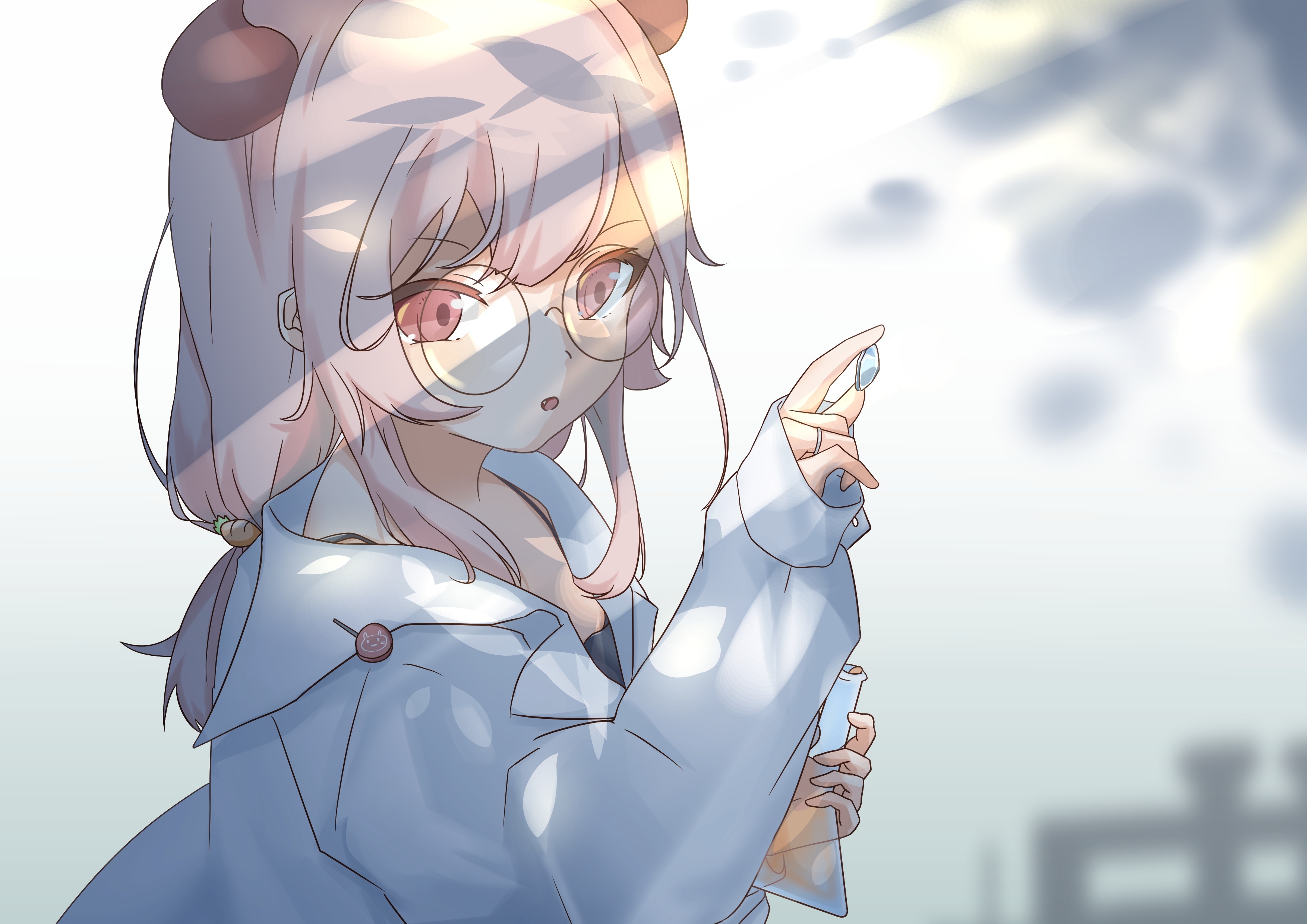 実験中 眼鏡っ娘 雨姬 イラスト Art Street アートストリート