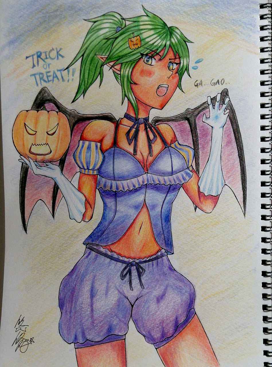 残念だったなぁ トリックだよ 悠仮名 Illustrations Art Street