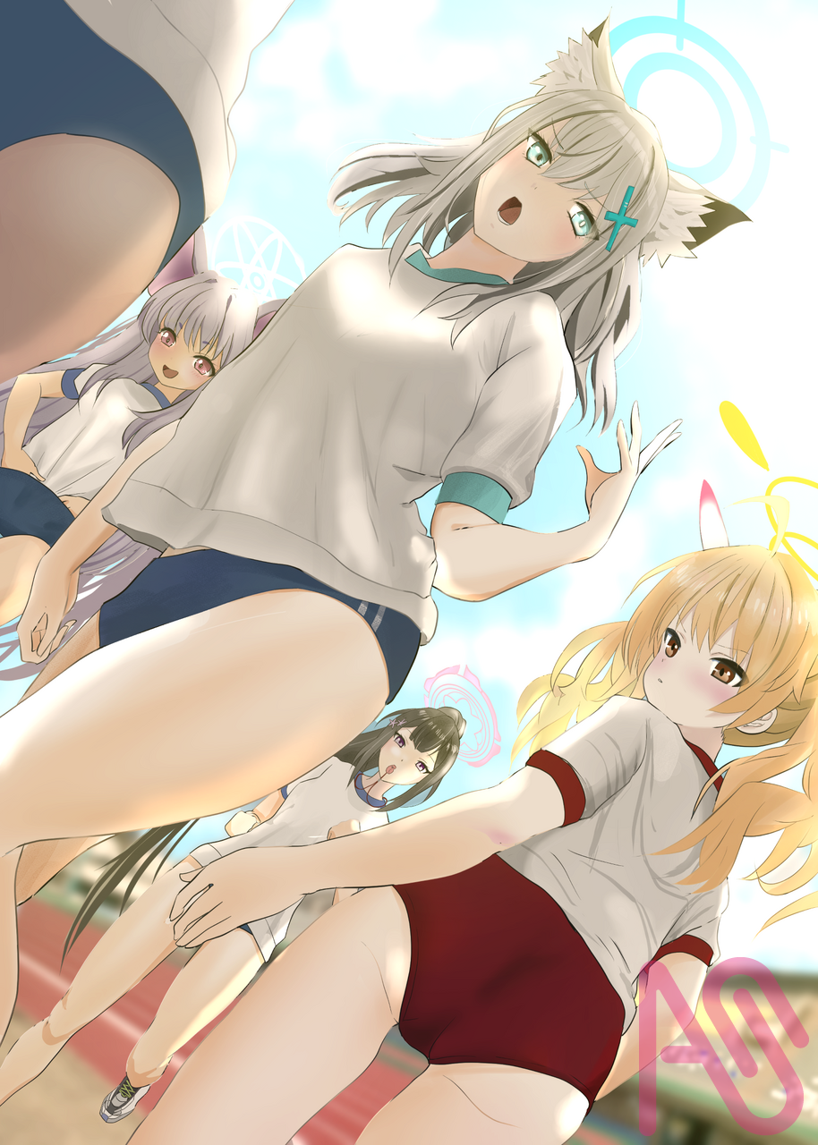 健全！ Illust of さと fanfic girl fanart BlueArchive 不健康診断