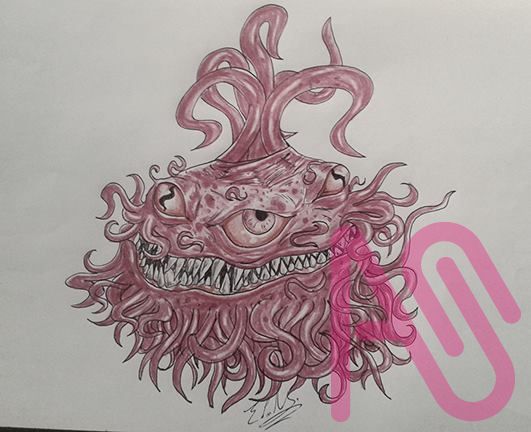 cosmic creature sketch Illust of edu.artt drawing illustration sketch art anime original manga medibangpaint digital oc