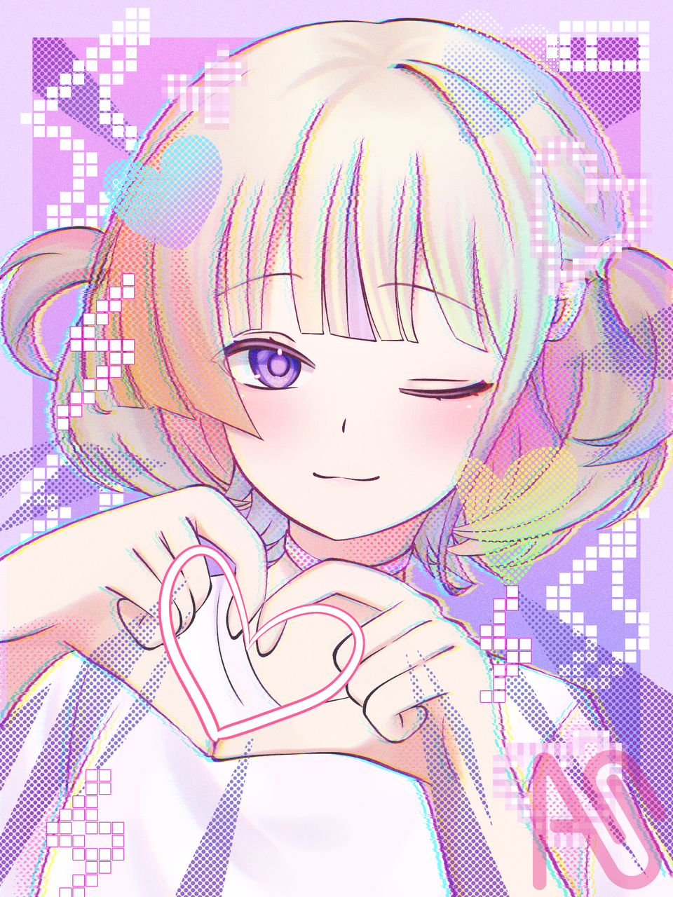♡ Illust of 飽和はぢゅ girl fanart virtual_YouTuber hololive 轟はじめ