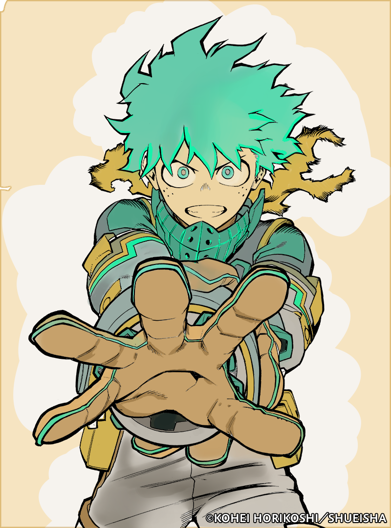 Colored template from My Hero Academia nicram77 - 插图 ART street