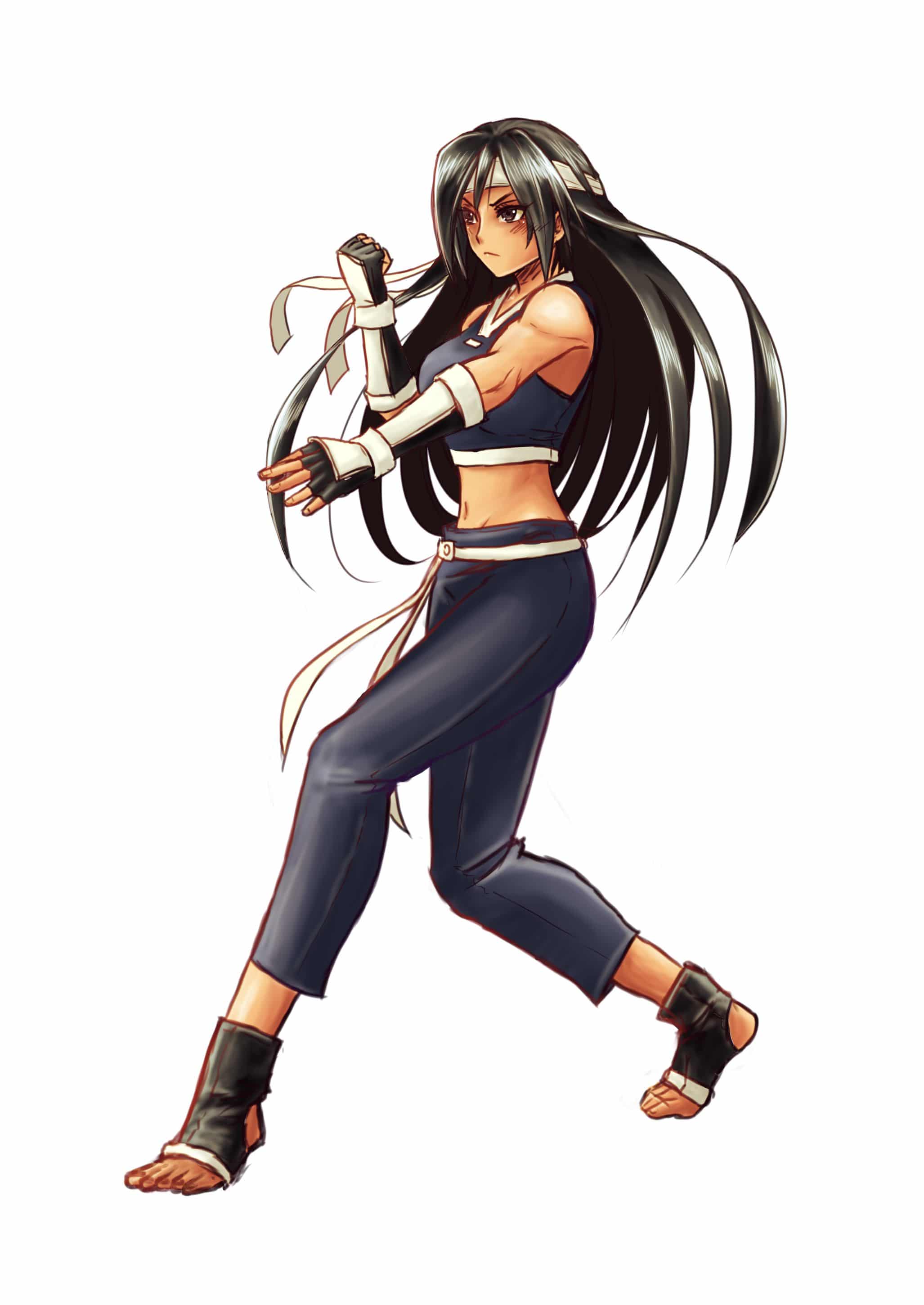 Fighter Girl kotchi_yuuki Illustrations ART street