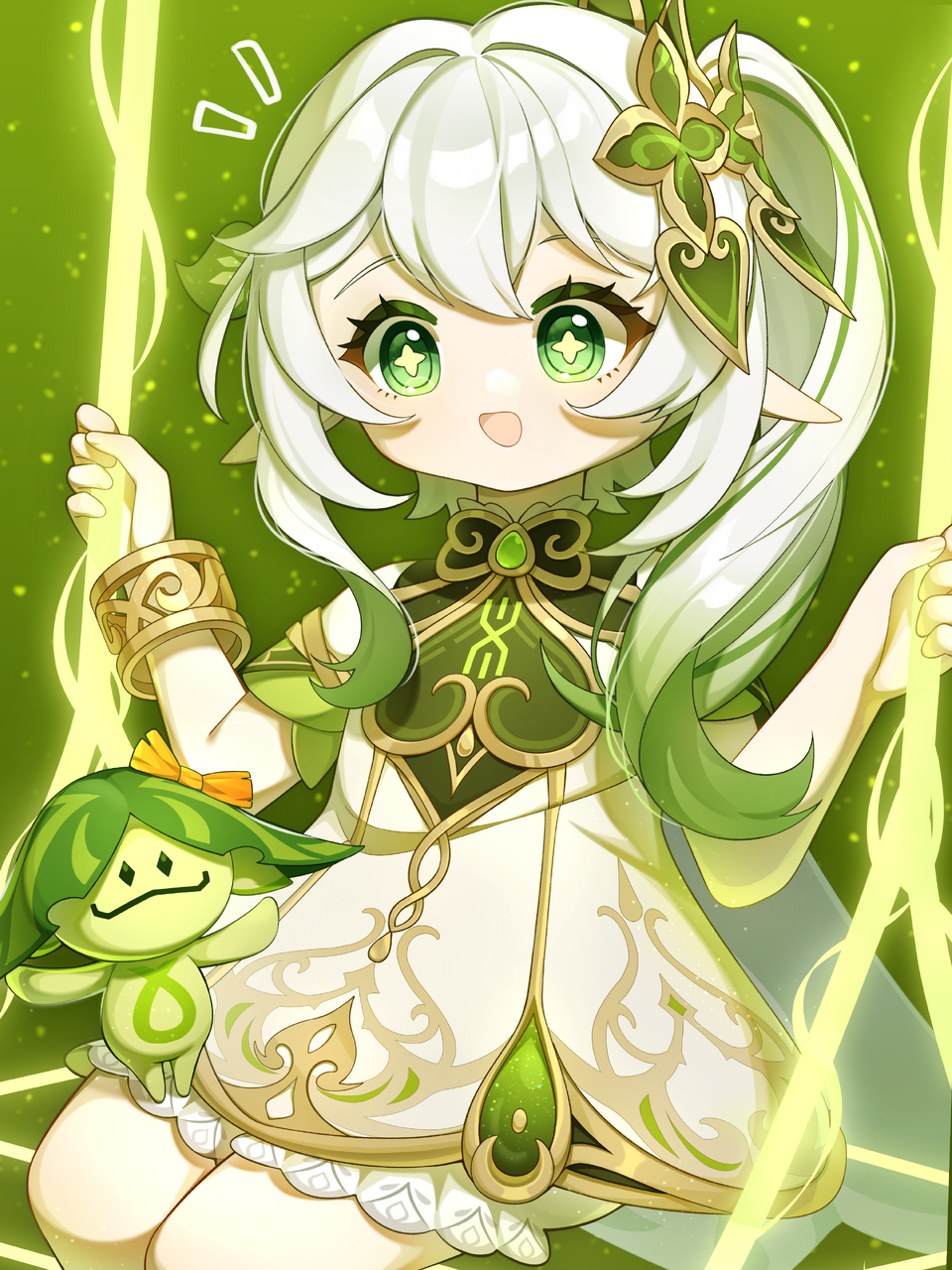 Nahida Illust of Rafflesia girl cute medibangpaint animegirl GenshinImpact