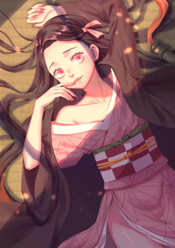 MilkyWaystudio 禰豆子イメージキーキャップ demon girl