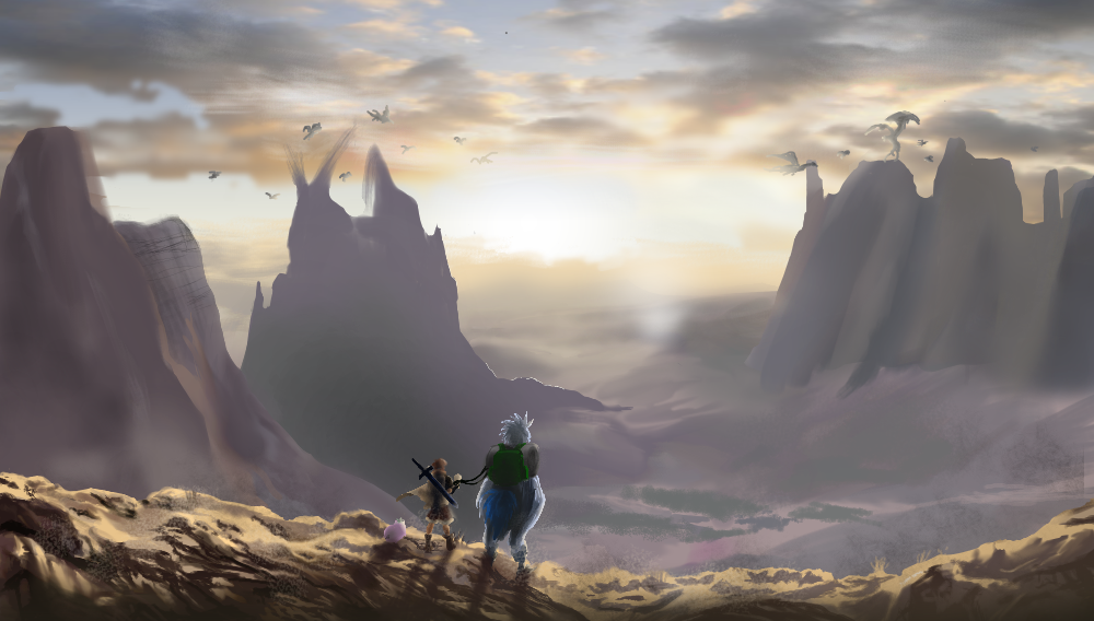 龍の渓谷 神野マサヒロ イラスト Art Street アートストリート