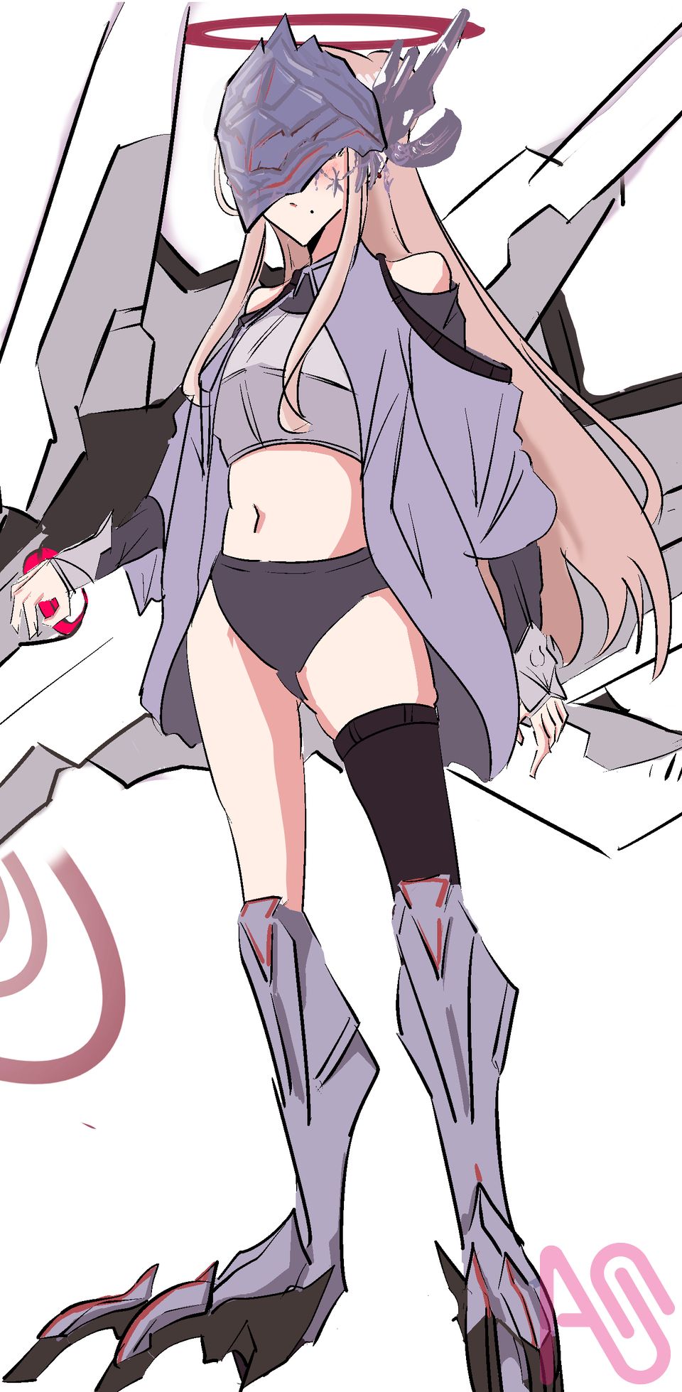 オリキャラ Illust of イチゴ焼きそば girl doodle original practice