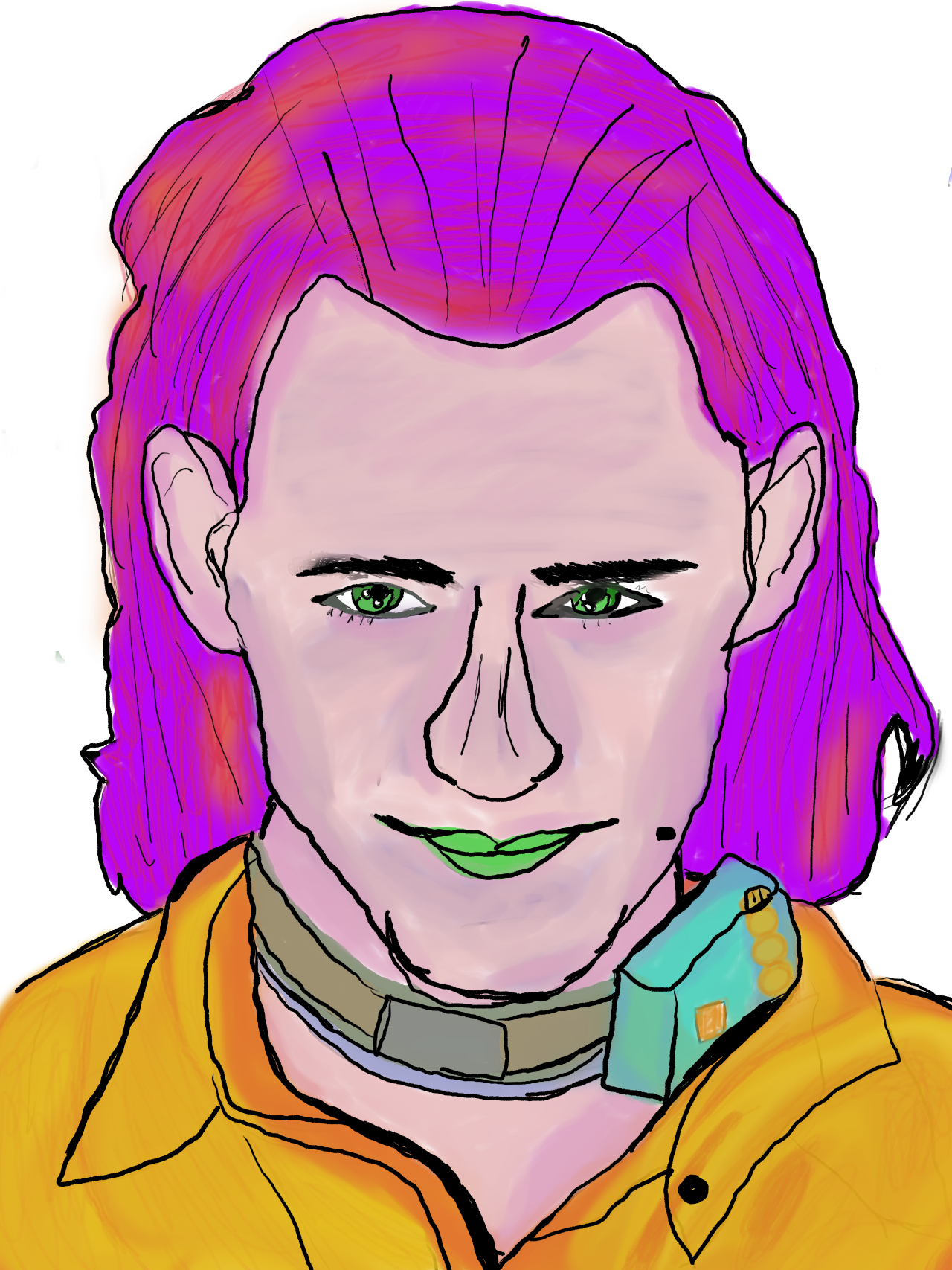 Rainbow Loki Art Color Blind Challenge MayFelton ART Street rainbow-loki-art-color-blind-challenge-mayfelton-art-street