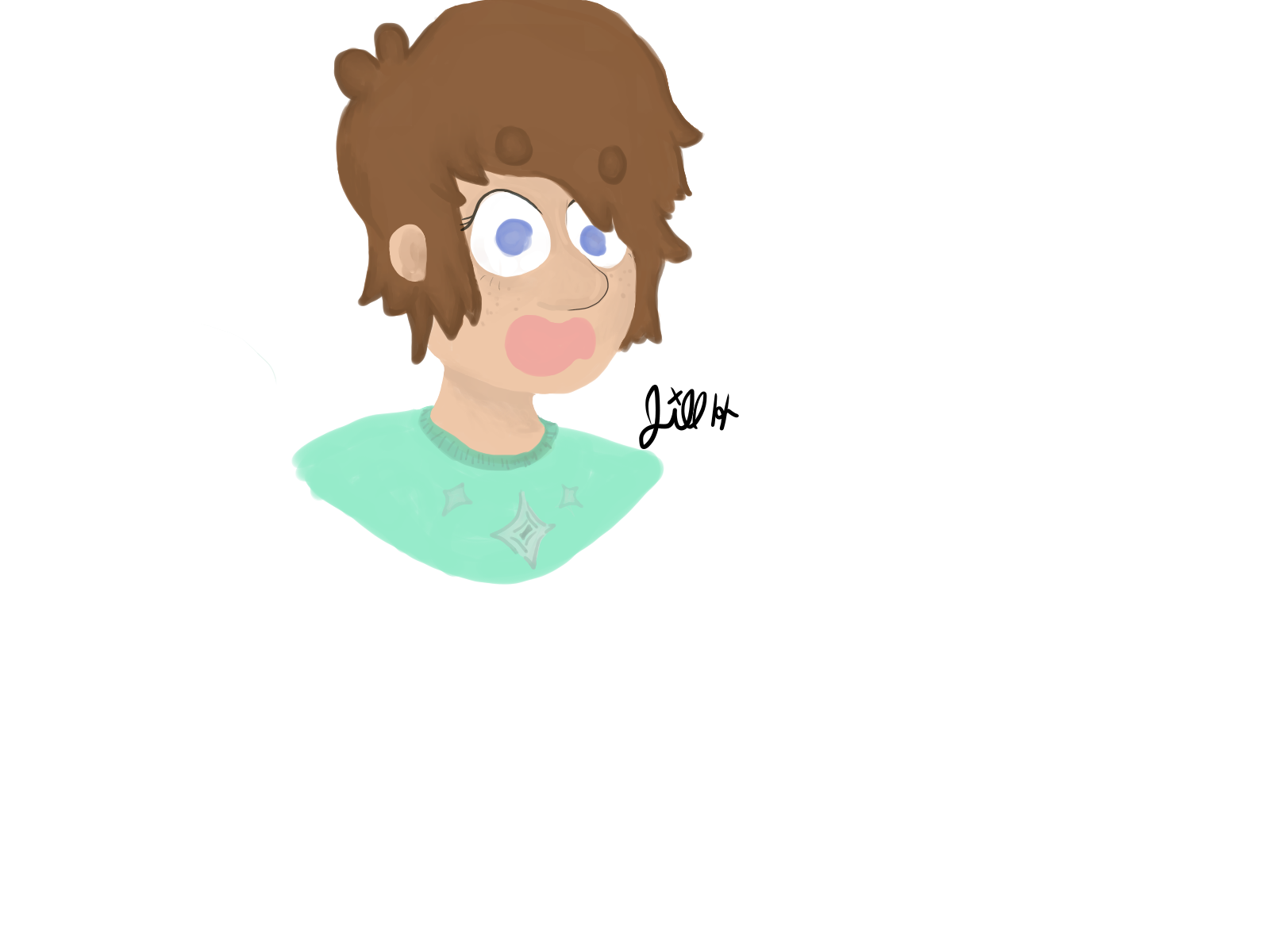 First Drawing Beanio Illustrations ART street