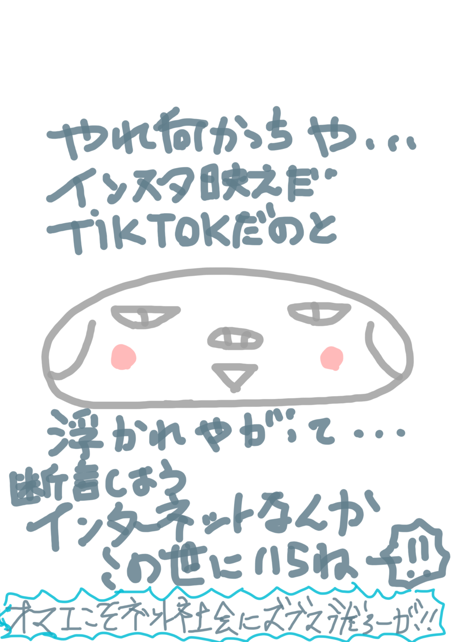 なおぶーがネットに支配された社会に鉄槌を下す おまえがか W おじじなるらぶ Illustrations Art Street