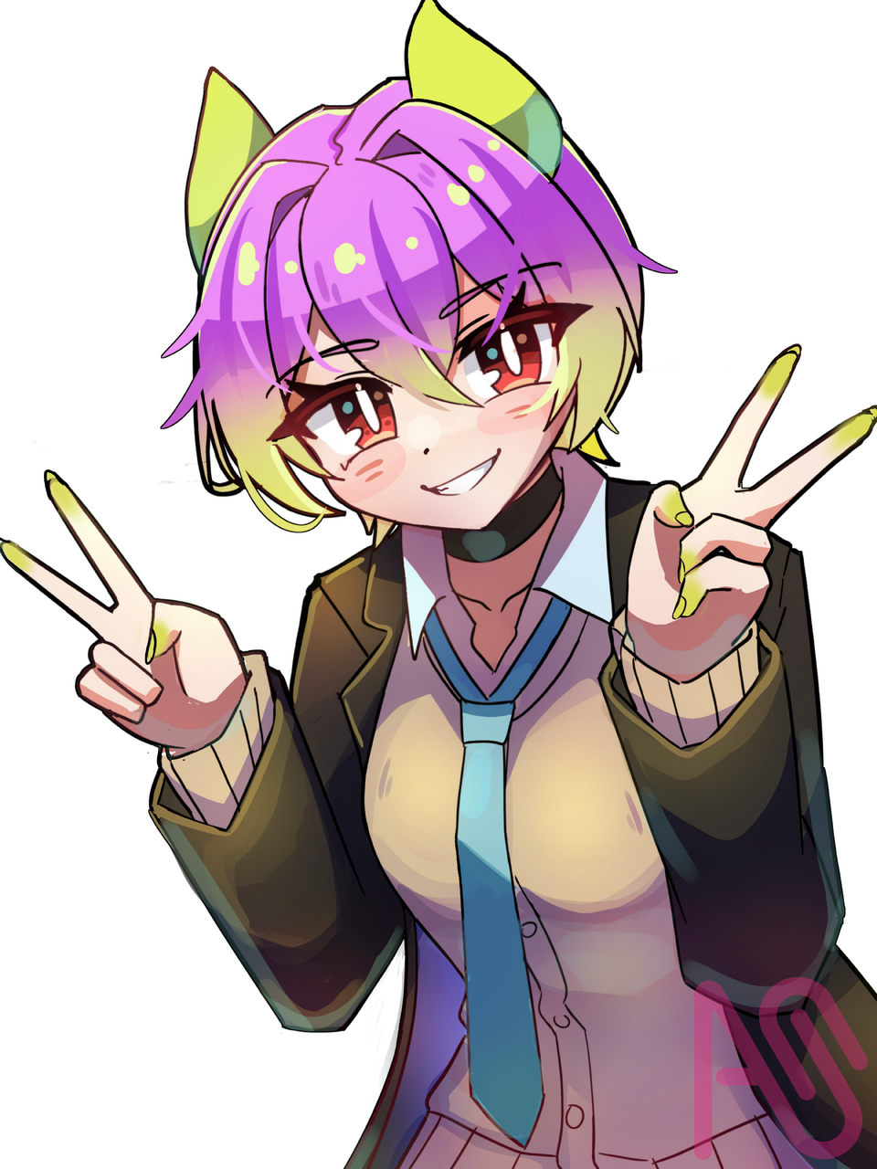 yowru's OC Illust of Neinou girl illustration anime oc animegirl animeart