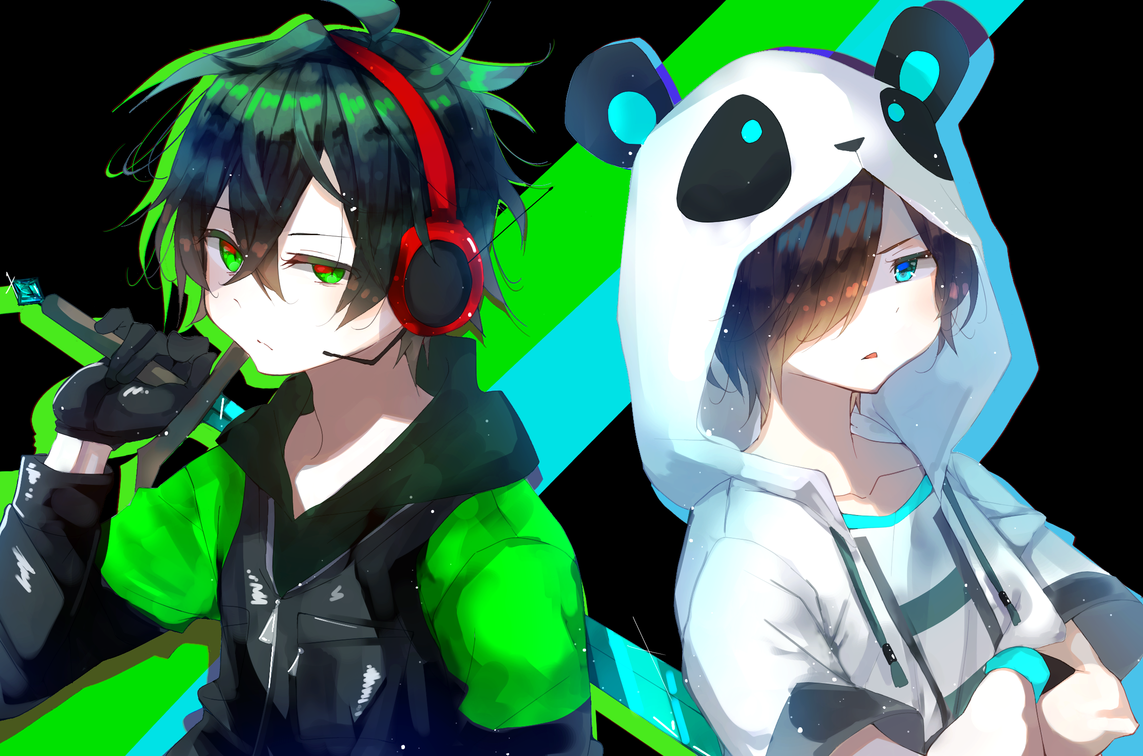 喧嘩組 星奏雨 怜 イラスト Art Street アートストリート 喧嘩組 星奏雨 怜 イラスト Art Street アートストリート