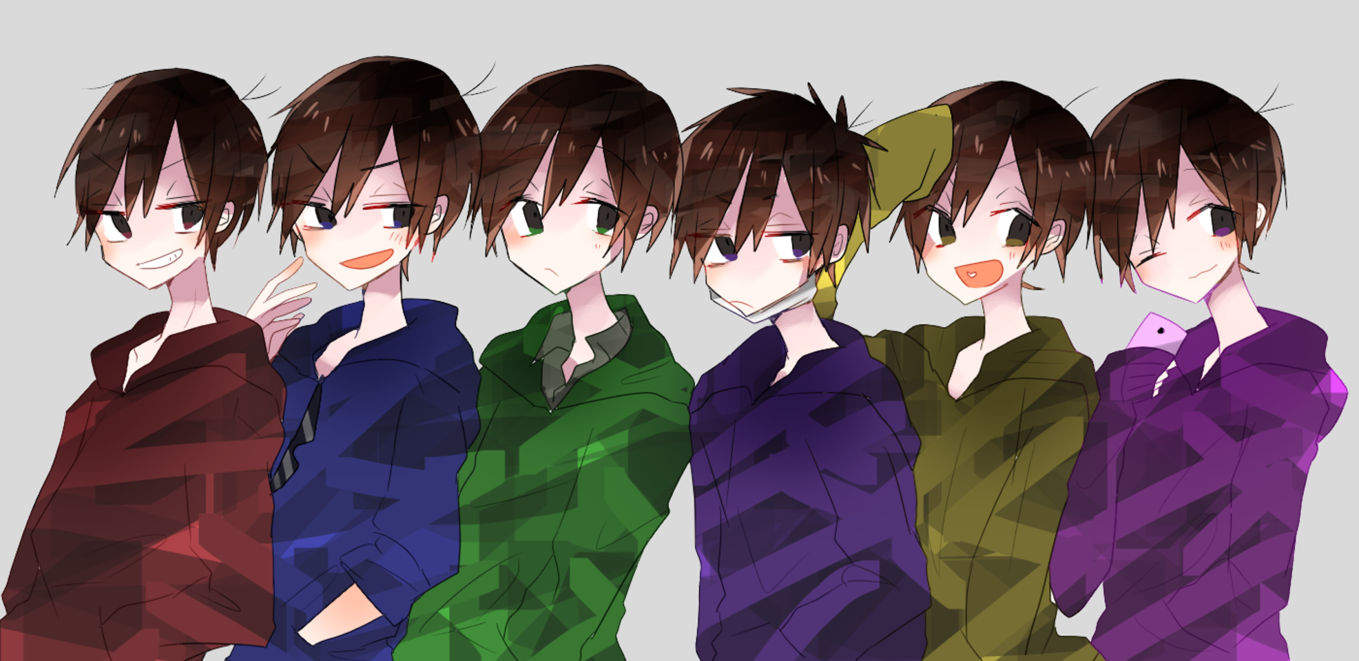 ６つ子 らの イラスト Art Street アートストリート