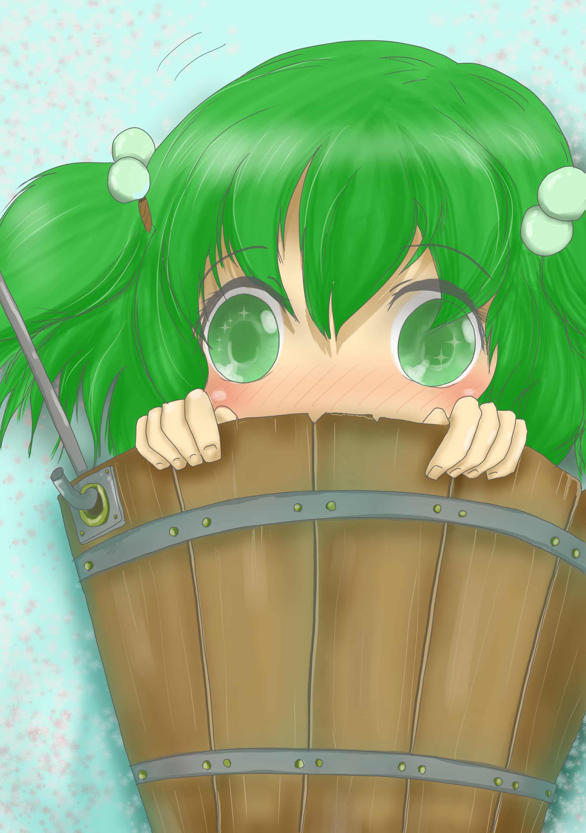 恥ずかしがってるキスメ タロウぽん イラスト Art Street アートストリート