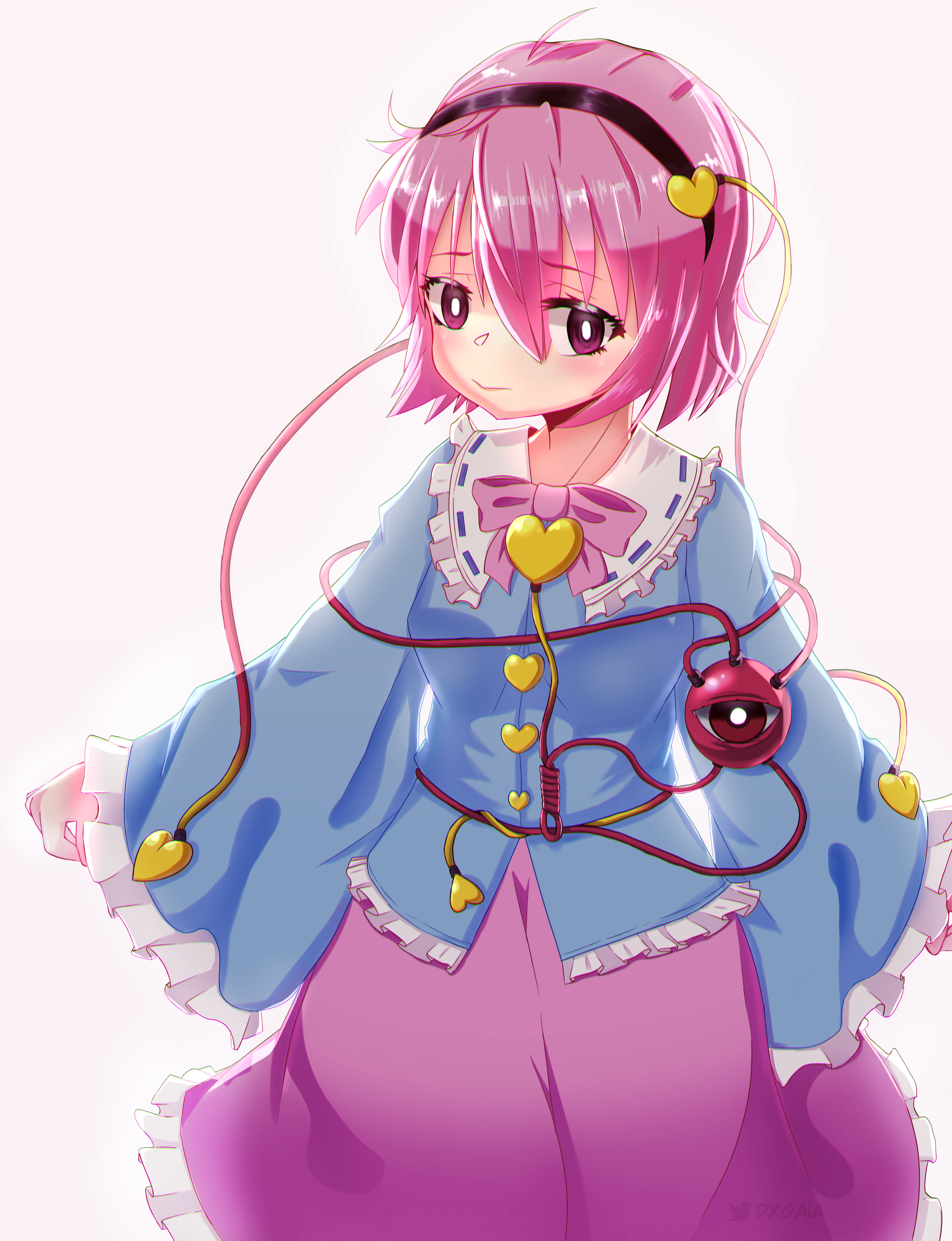 Satori Komeiji 古明地 さとり Darkxgaia Illustrations Art Street