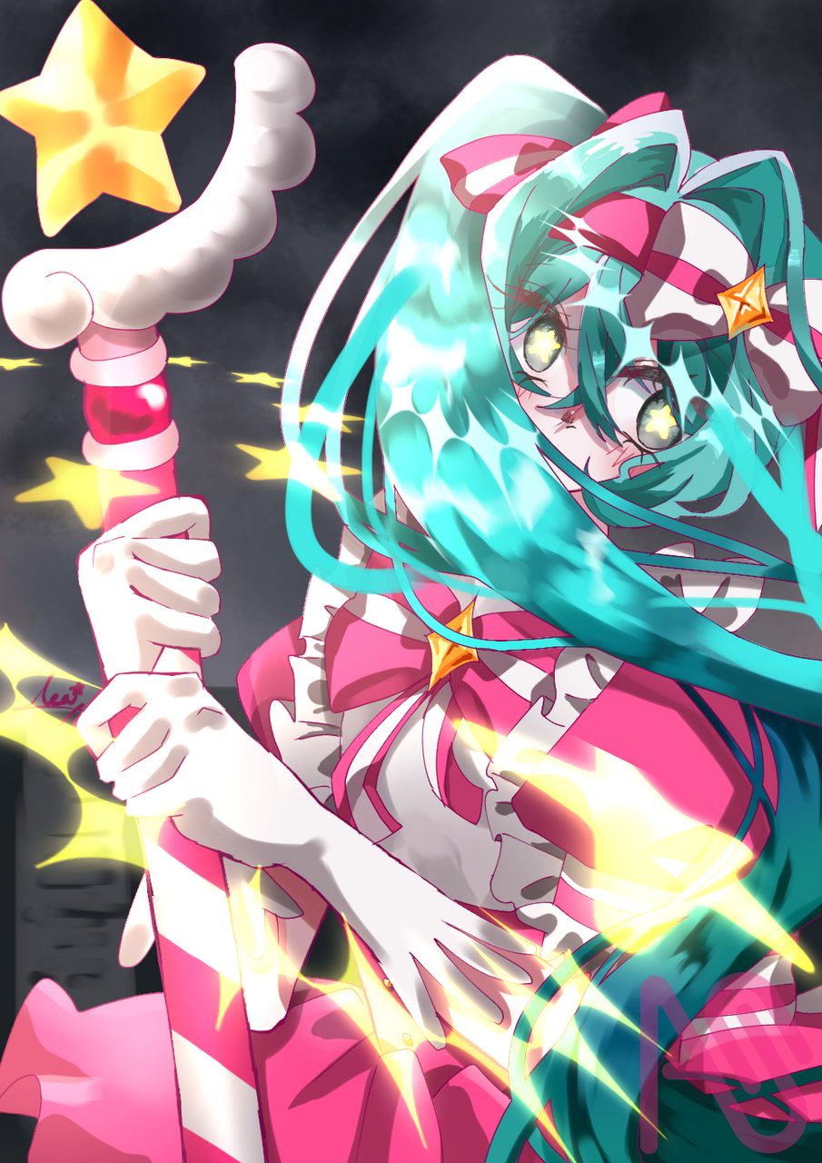 いますぐ輪廻 Illust of 紅蘭ネア hatsunemiku VOCALOID star アイビスペイント 紅蘭ネア いますぐ輪廻