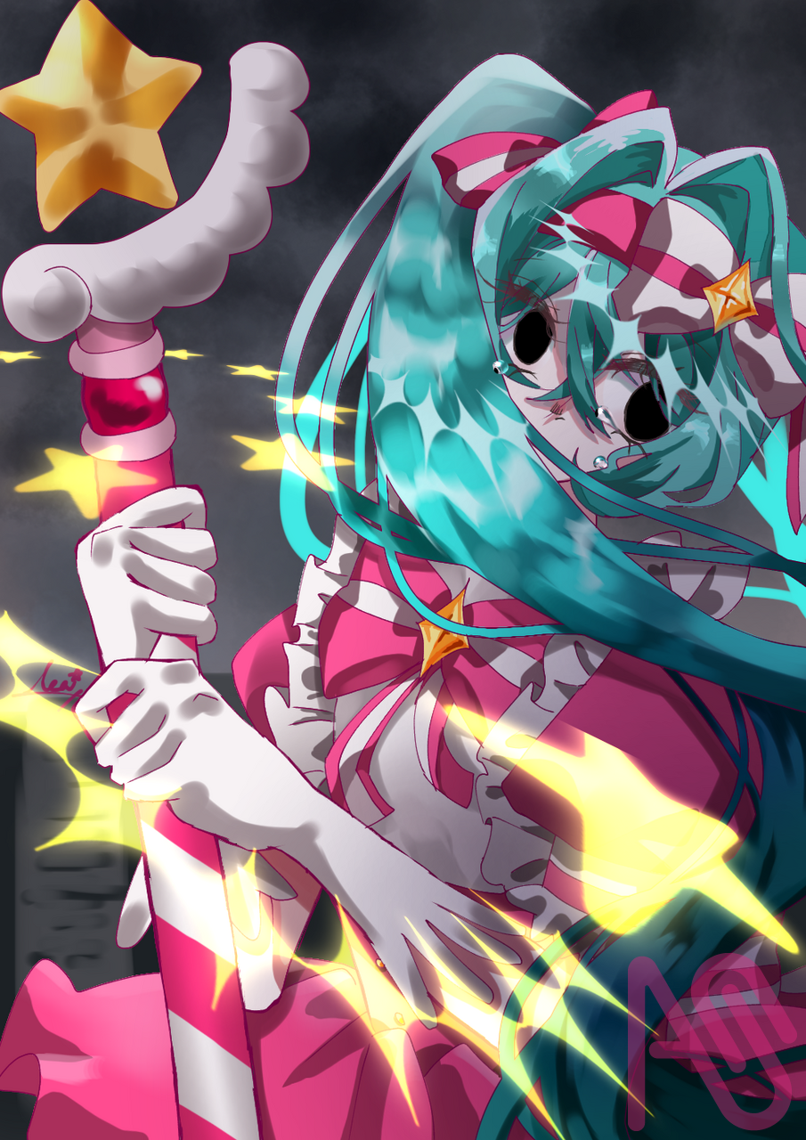 いますぐ輪廻 Illust of 紅蘭ネア hatsunemiku VOCALOID star アイビスペイント 紅蘭ネア いますぐ輪廻