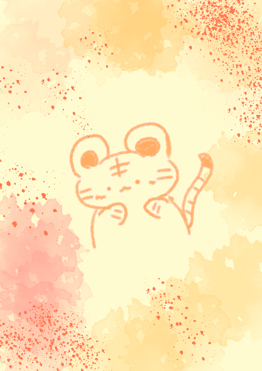 #19　トラ Illust of sᴏʀᴀ illustration yellow トラ ユルい