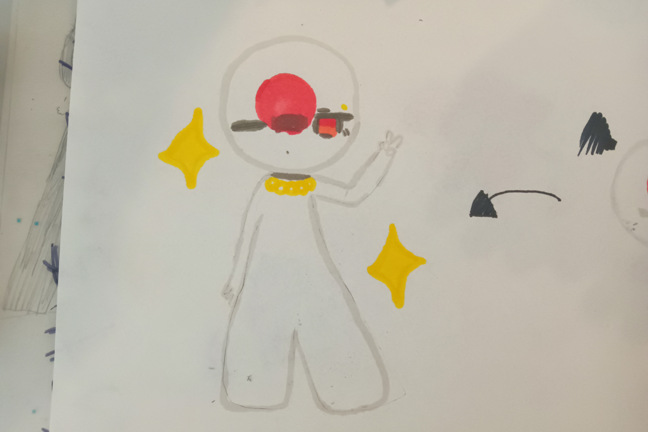 キラキラ日本✨️🌟💫💖⭐️ Illust of めろんそーだ🍈🫧―アイコン選手権2月2日まで― medibangpaint 日本 コピックペン