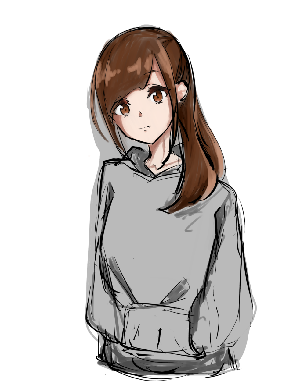 茶髪jk Su San イラスト Art Street アートストリート