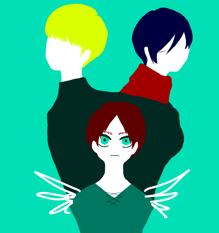 自由の翼 Men イラスト Art Street アートストリート