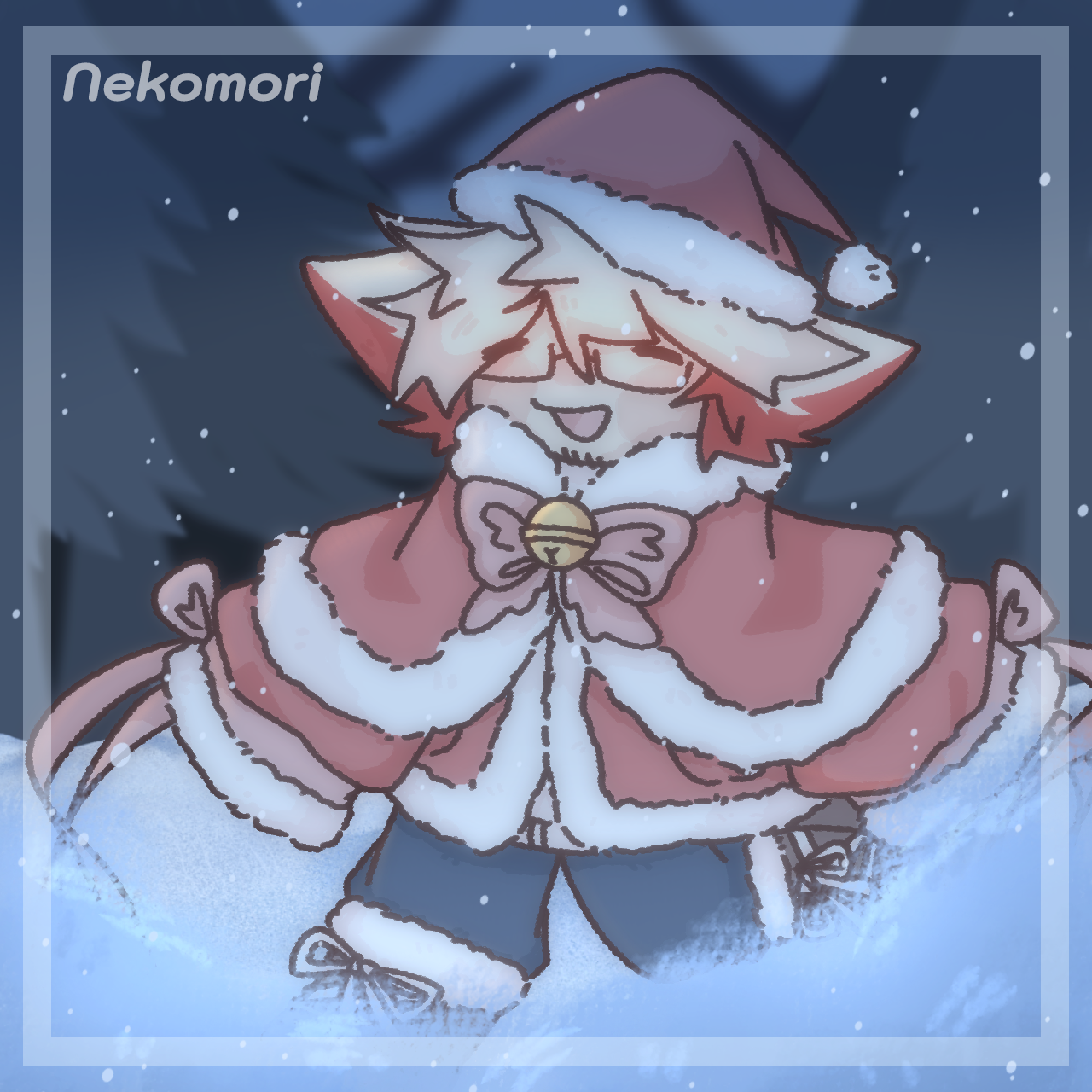 Merry Xmas!! 🎄⛄ 猫モリ𓃠 - Illustrations ART street