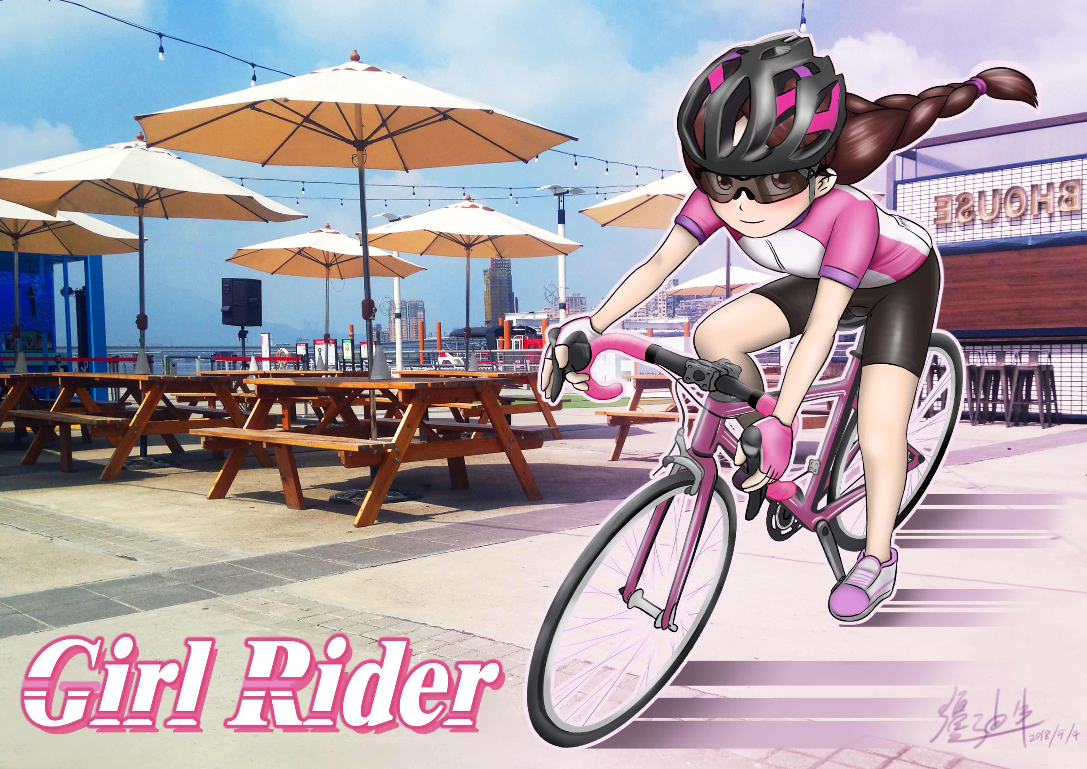 Girl Rider Post Girl Rider-1 優迪生(YullDiS) - Illustrations ART street
