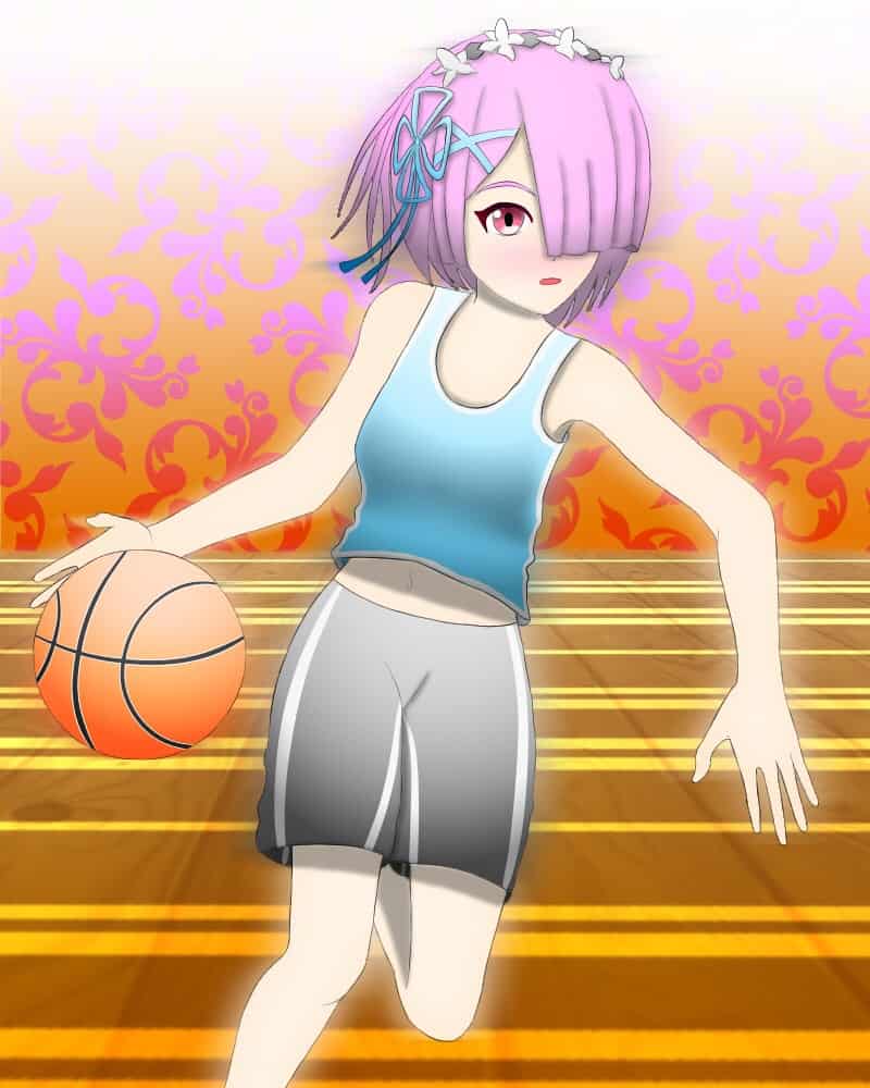 Ram ラム Play Basketball Bigjohn イラスト Art Street アートストリート
