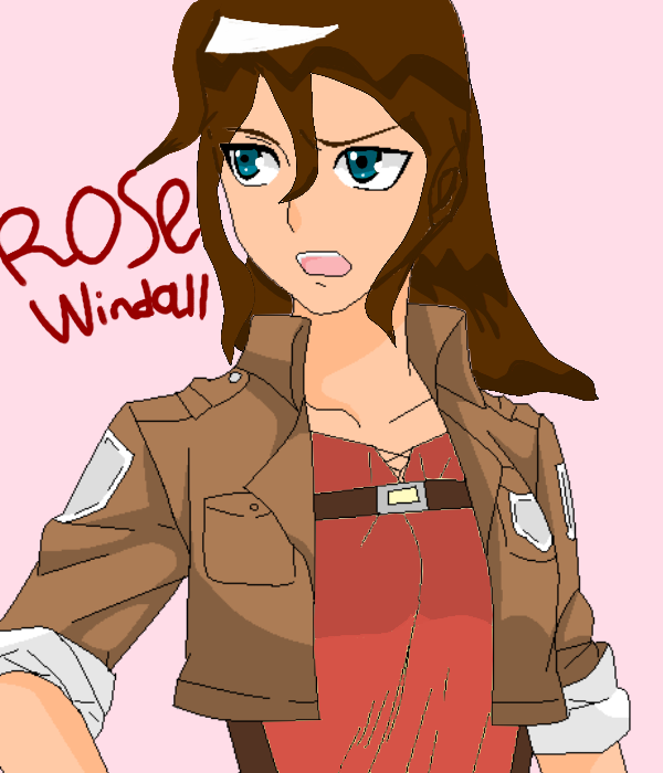 My Attack On Titan Character Rose Meppingchara イラスト Art Street アートストリート