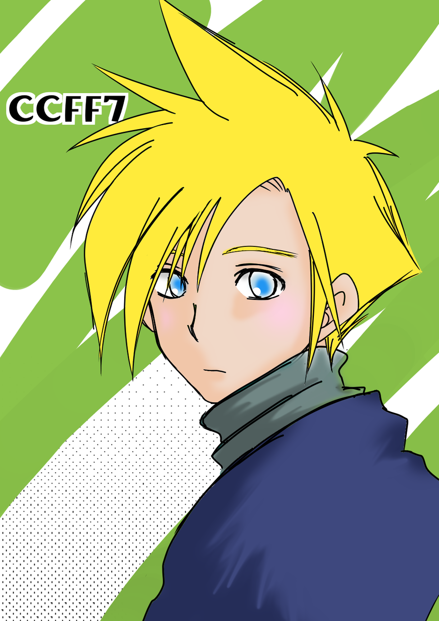 Ccff7クラウド おネギ Illustrations Art Street