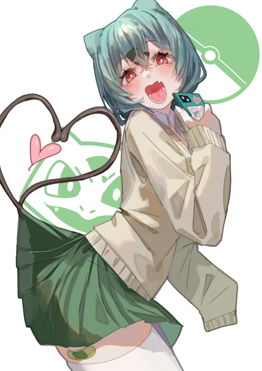 ギャルフシギダネ概念 Illust of 子葉 fanart ギャル illustration medibangpaint pokemon ギャルフシギダネ擬人化 絵師さんと繋がりたい 癖エエェェェ
