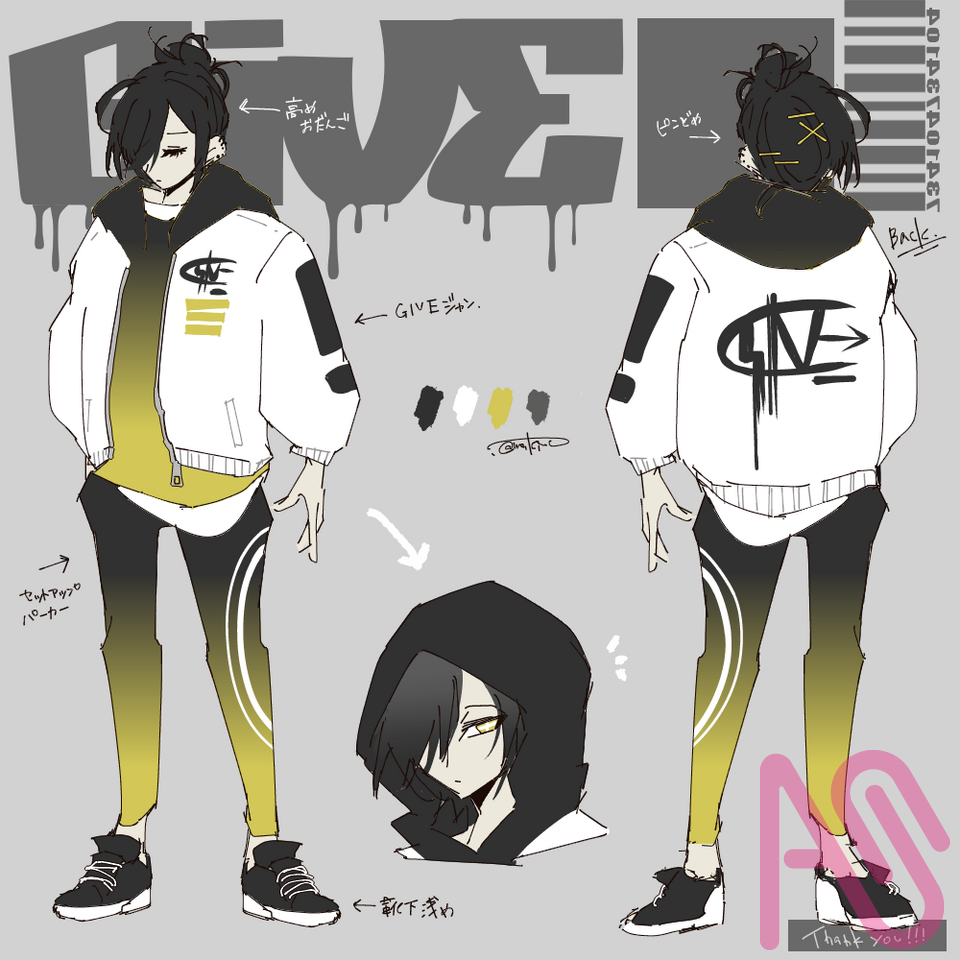 【お礼】新衣装提案-ぎぶさん Illust of makina. boy design よその子 お礼 新衣装提案 ぎぶぎふと。