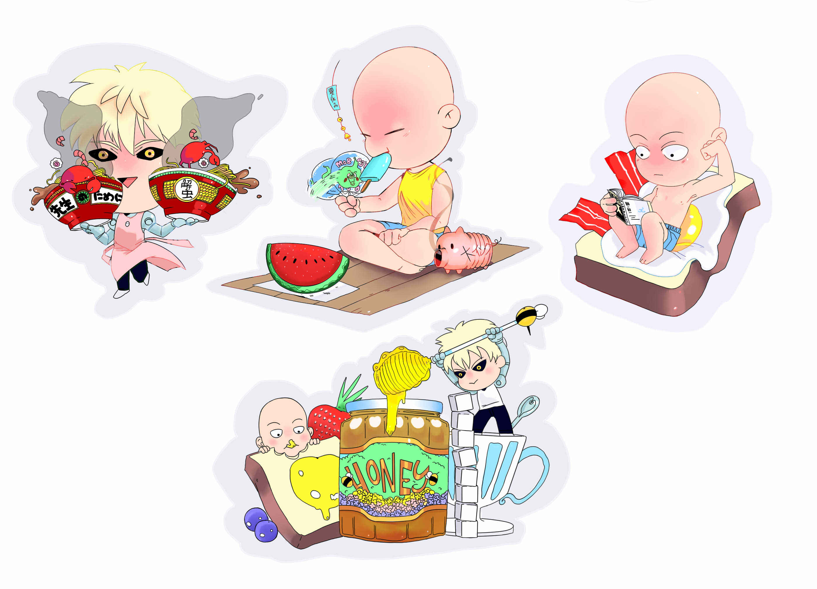OPM stickers Jooqlz - 插图 ART street