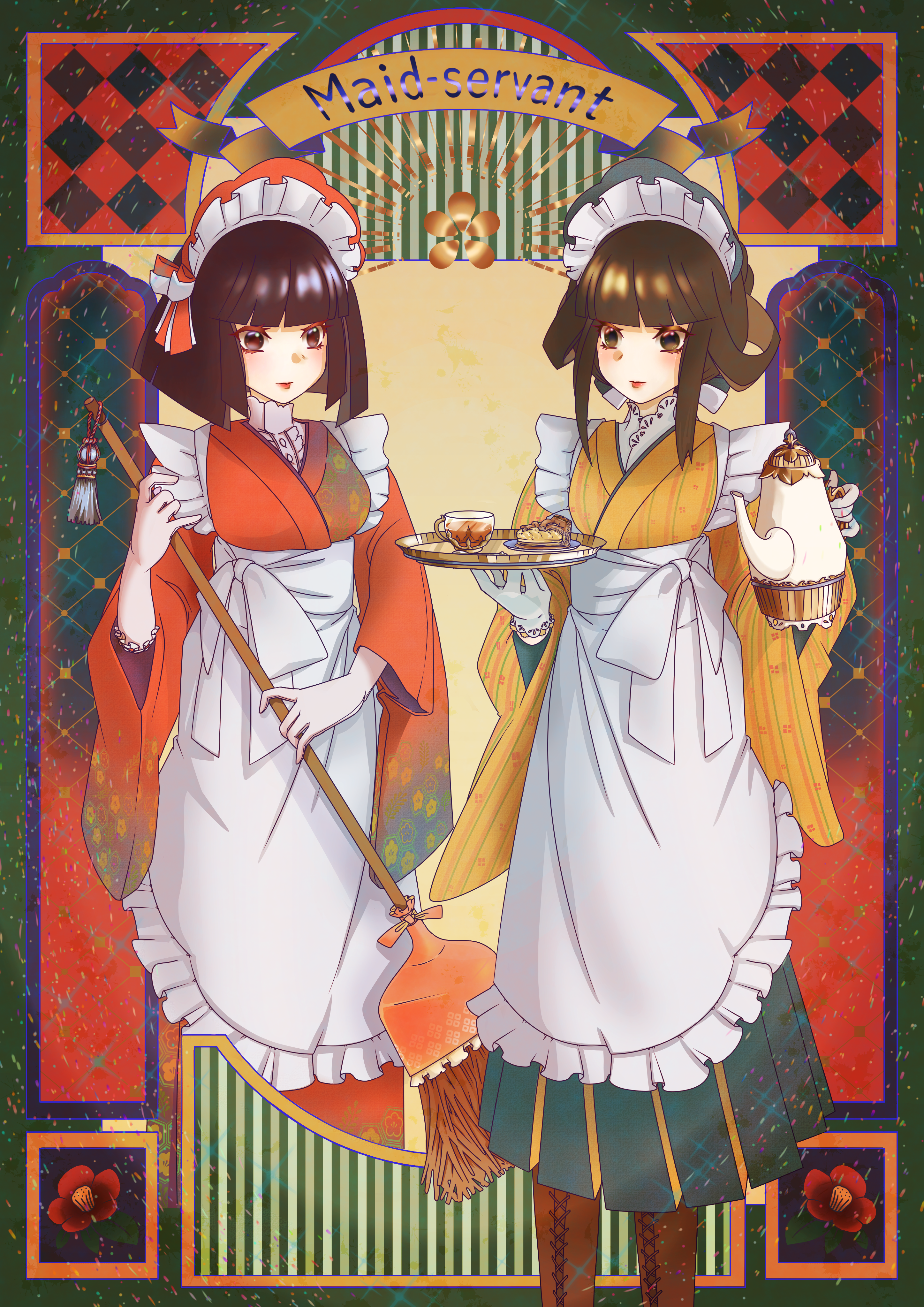 和風メイド カミャす - Illustrations ART street
